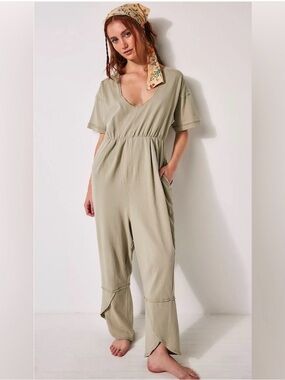 free people GOOD SIDE romper.  NWT